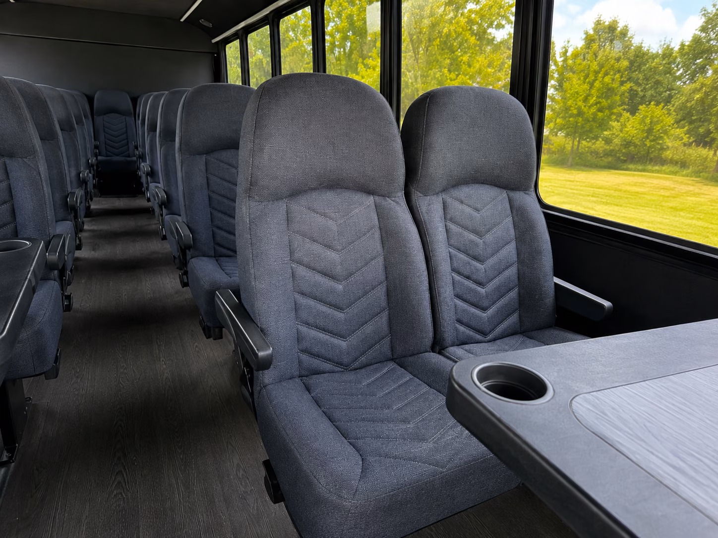 redwood city airport transportation onboard seating