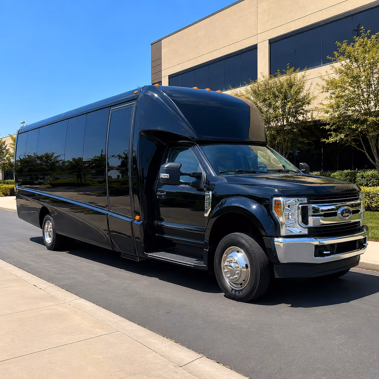 redwood city employee transportation onboard seating