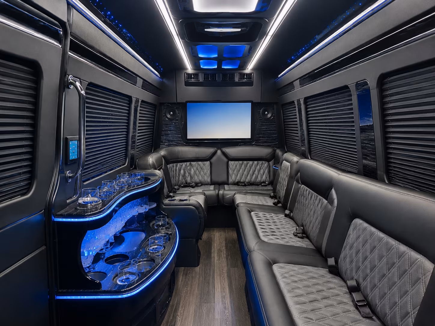 redwood city prom transportation onboard seating