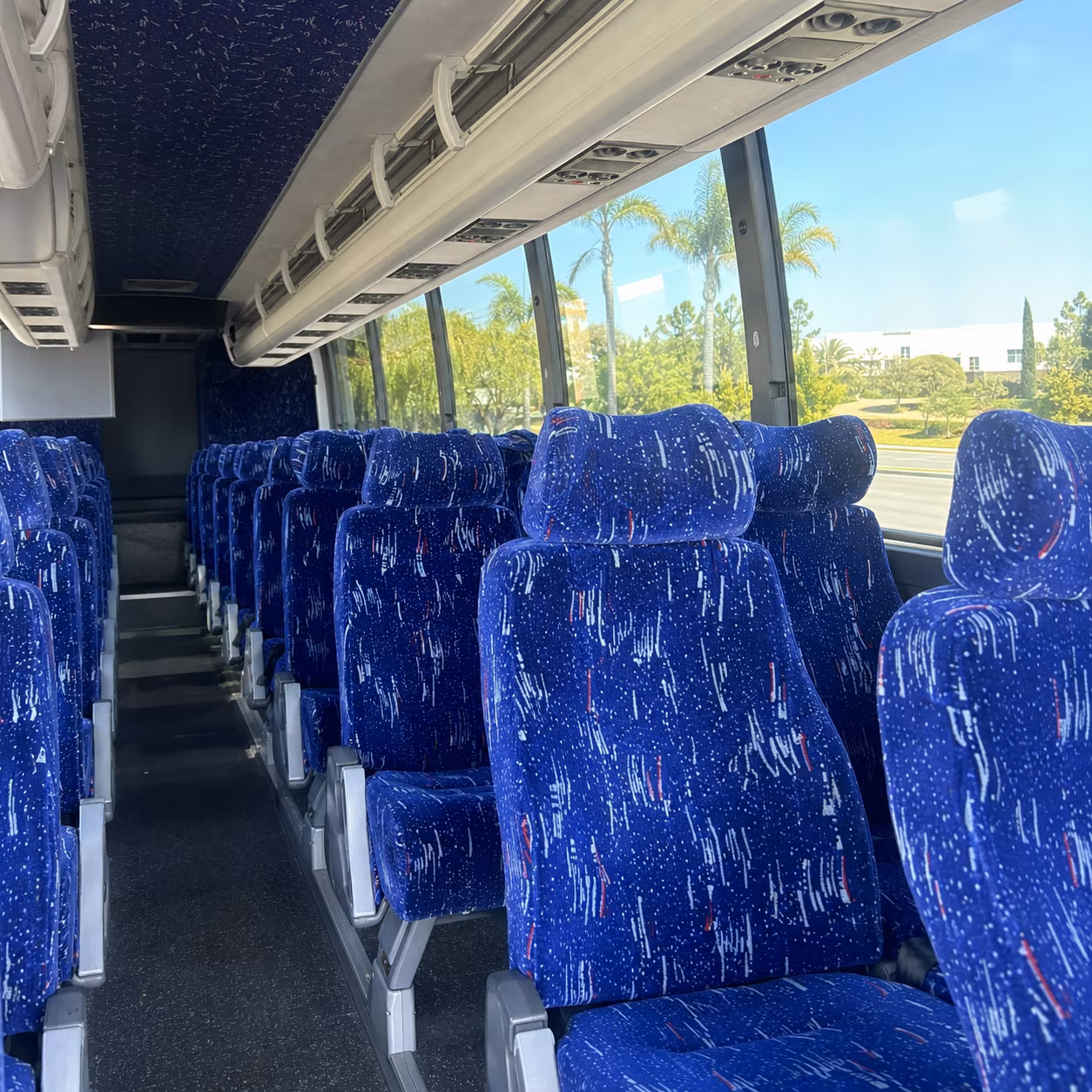 redwood city religious group transportation onboard seating