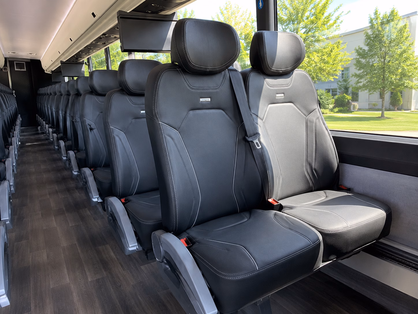 redwood city sporting event transportation onboard seating