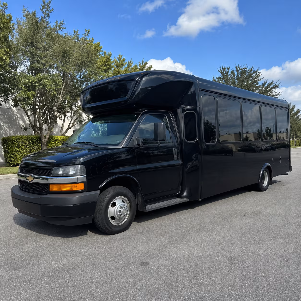 redwood city wedding party bus rental