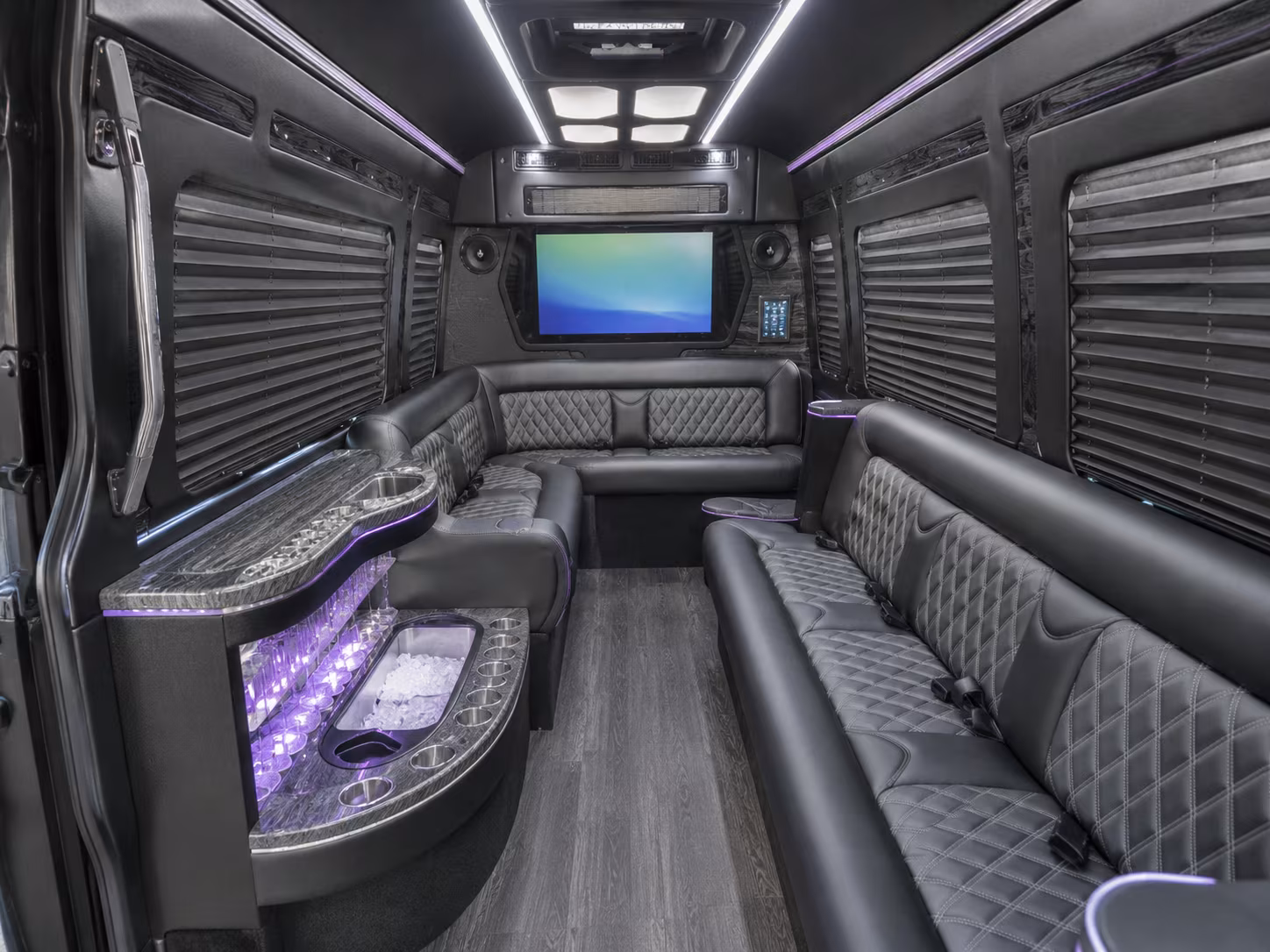 sprinter limos and minibuses for smaller redwood city prom groups