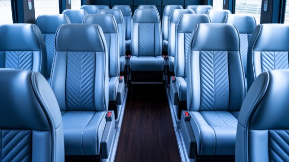 15 passenger minibus interior mountain view