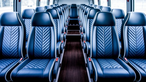 18 passenger minibus inside san mateo