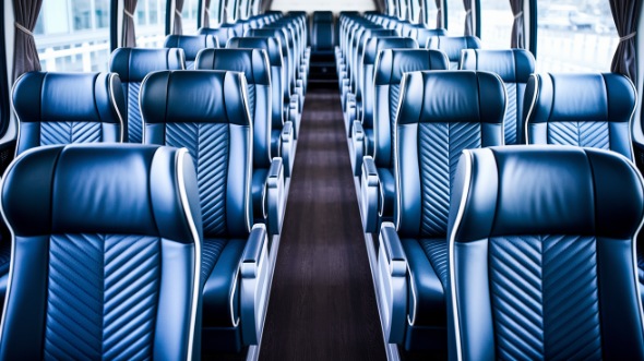50 passenger charter bus rental redwood city