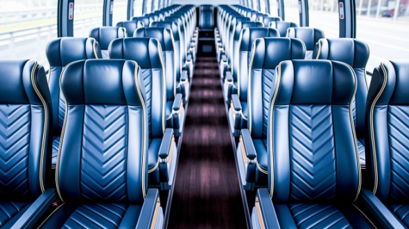 55 passenger charter bus rental redwood city